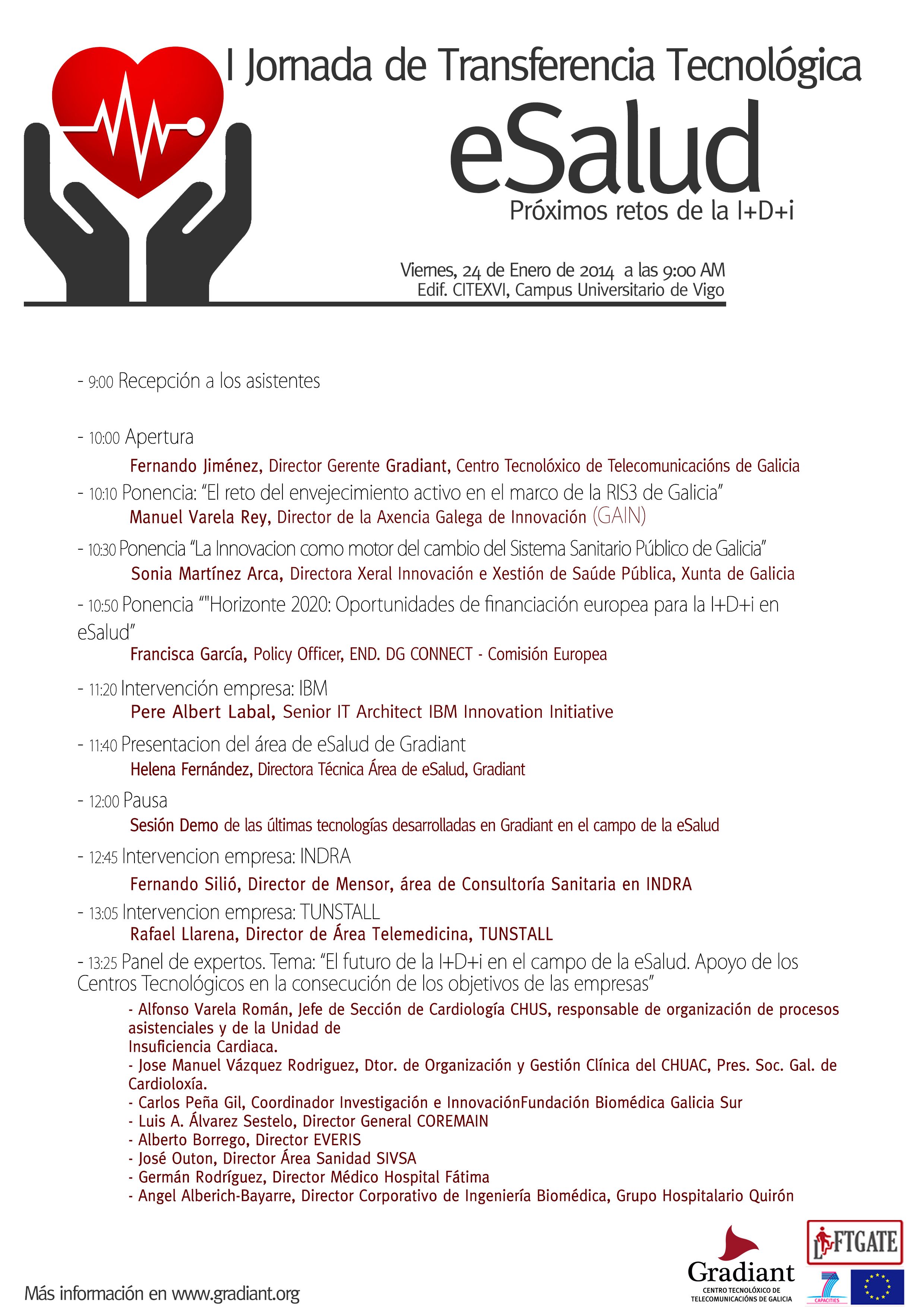 eSalud Tecnologías salud - Gradiant - eHealth
